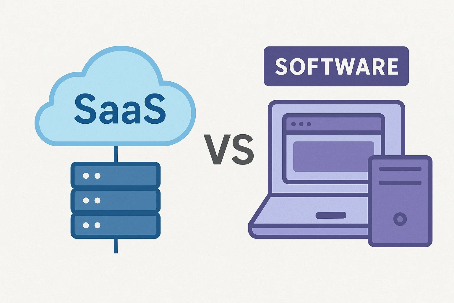 SaaS vs Software